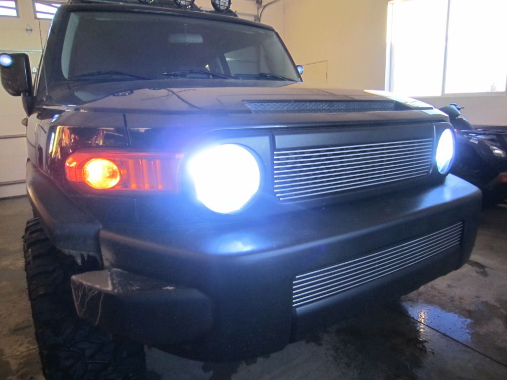 DDM Tuning HID Install 8000K 55W HI/LO Kit Toyota FJ Cruiser Forum
